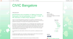 Desktop Screenshot of civic-bangalore.blogspot.com