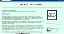 Desktop Screenshot of myboxmychoice.blogspot.com