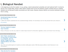 Tablet Screenshot of bionanobot.blogspot.com