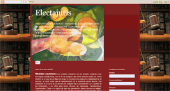 Desktop Screenshot of electajuris.blogspot.com