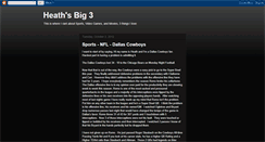 Desktop Screenshot of heathsbig3.blogspot.com