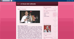 Desktop Screenshot of elrinconsitodelvallenato.blogspot.com
