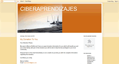 Desktop Screenshot of ciberaprendizajes.blogspot.com