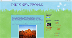 Desktop Screenshot of didixnewpeople.blogspot.com