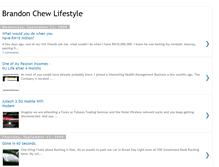 Tablet Screenshot of brandonchewlife.blogspot.com