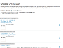 Tablet Screenshot of chuckchristenson.blogspot.com