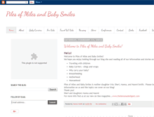 Tablet Screenshot of pilesofmilesandbabysmiles.blogspot.com