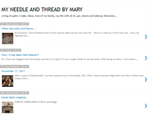 Tablet Screenshot of mary-myneedlethread.blogspot.com