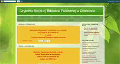 Desktop Screenshot of czytelnianaukowainfo.blogspot.com
