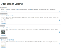 Tablet Screenshot of littlebookofsketches.blogspot.com