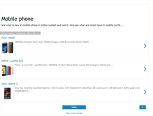 Tablet Screenshot of latestinmobile.blogspot.com