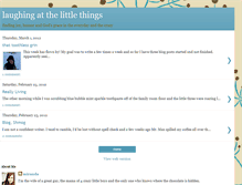 Tablet Screenshot of laughingatthelittlethings.blogspot.com