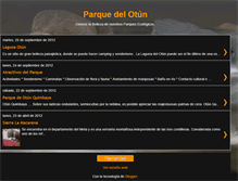 Tablet Screenshot of parqueotunquimbaya.blogspot.com