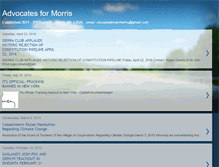 Tablet Screenshot of advocates-for-morris.blogspot.com