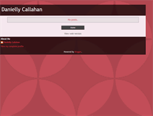 Tablet Screenshot of daniellycallahan.blogspot.com