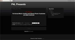 Desktop Screenshot of p4levents.blogspot.com