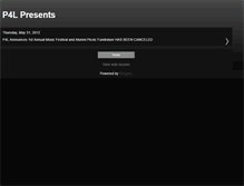 Tablet Screenshot of p4levents.blogspot.com