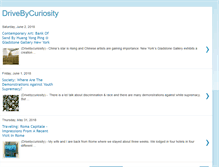 Tablet Screenshot of drivebycuriosity.blogspot.com