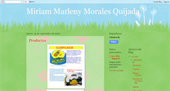 Desktop Screenshot of moralesmarleny.blogspot.com