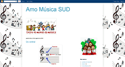 Desktop Screenshot of amomusicasud.blogspot.com