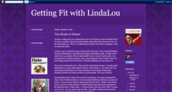 Desktop Screenshot of getfitwithlindalou.blogspot.com