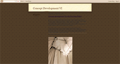 Desktop Screenshot of conceptdevelopmentvi.blogspot.com