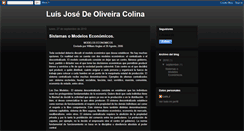 Desktop Screenshot of luisjdeoliveira.blogspot.com