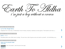 Tablet Screenshot of earthtoaldha.blogspot.com