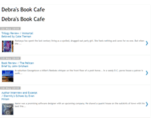 Tablet Screenshot of debrasbookcafe.blogspot.com
