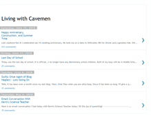Tablet Screenshot of mycavemen.blogspot.com