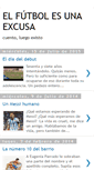 Mobile Screenshot of elfutbolesunaexcusa.blogspot.com