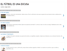 Tablet Screenshot of elfutbolesunaexcusa.blogspot.com