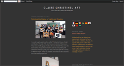 Desktop Screenshot of clairechristinelart.blogspot.com