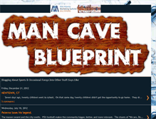 Tablet Screenshot of mancaveblueprint.blogspot.com