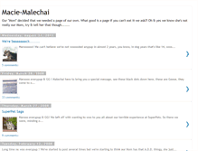 Tablet Screenshot of macie-malechai.blogspot.com