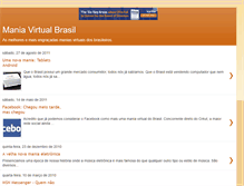 Tablet Screenshot of maniavirtualbrasil.blogspot.com