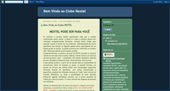 Desktop Screenshot of bemvindoaoclubenextel.blogspot.com