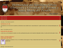 Tablet Screenshot of hermandadcoronaciondeespinas.blogspot.com