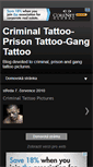 Mobile Screenshot of criminaltattoos.blogspot.com