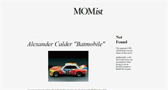 Desktop Screenshot of momist.blogspot.com