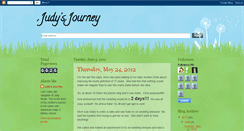 Desktop Screenshot of judysjourney2011.blogspot.com