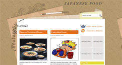 Desktop Screenshot of myjapanesefood.blogspot.com