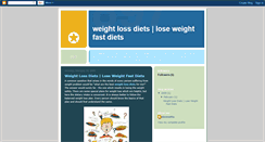 Desktop Screenshot of new-weight-loss-diets.blogspot.com
