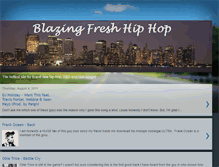 Tablet Screenshot of blazingfreshhiphop.blogspot.com