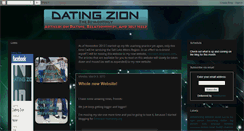Desktop Screenshot of datingzion.blogspot.com