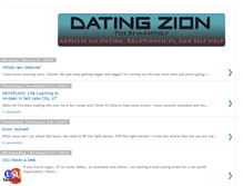 Tablet Screenshot of datingzion.blogspot.com