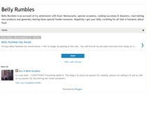 Tablet Screenshot of bellyrumbles.blogspot.com