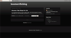 Desktop Screenshot of boomerrificblog.blogspot.com