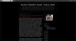 Desktop Screenshot of blacktrumpetbistro.blogspot.com
