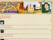 Tablet Screenshot of eventoscehegin.blogspot.com
